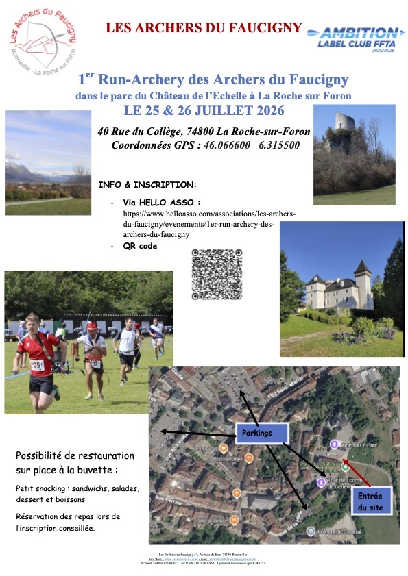 Run-Archery des Archers du Faucigny