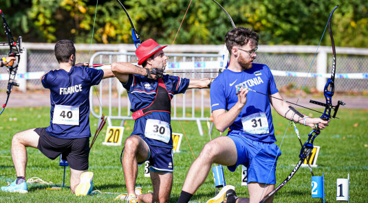 Olivier Joubert en argent à la Coupe d’Europe de Run Archery !