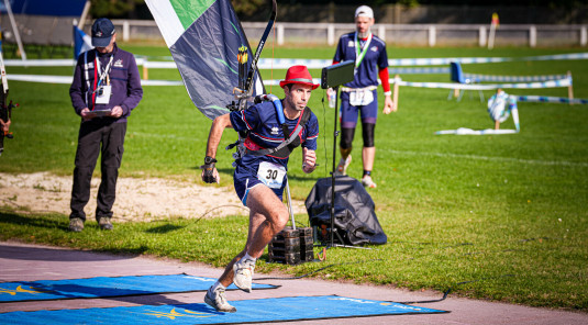 Olivier Joubert sélectionné en équipe de France pour la Coupe d’Europe de Run Archery !