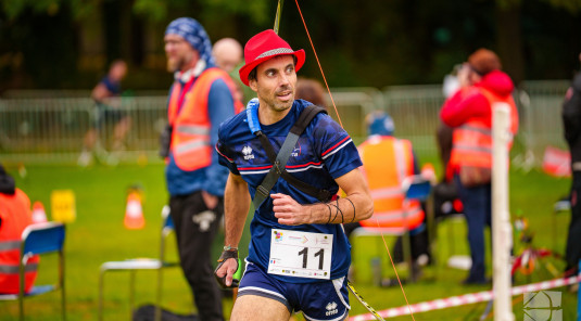 Olivier Joubert brille à la Coupe d’Europe de Run Archery !